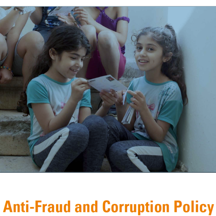 Anti Fraud and Corruption Policy Cover